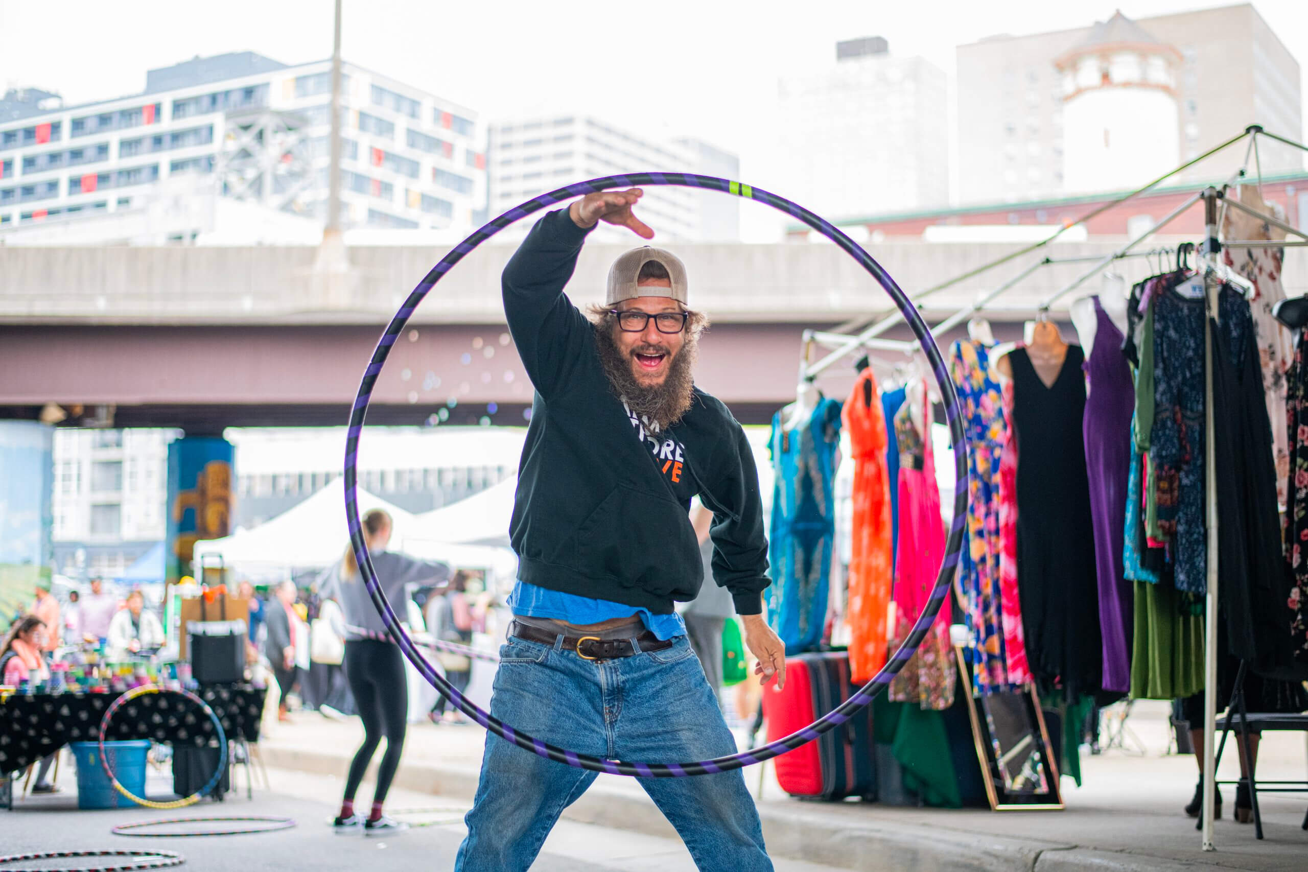 Hula hoop contest