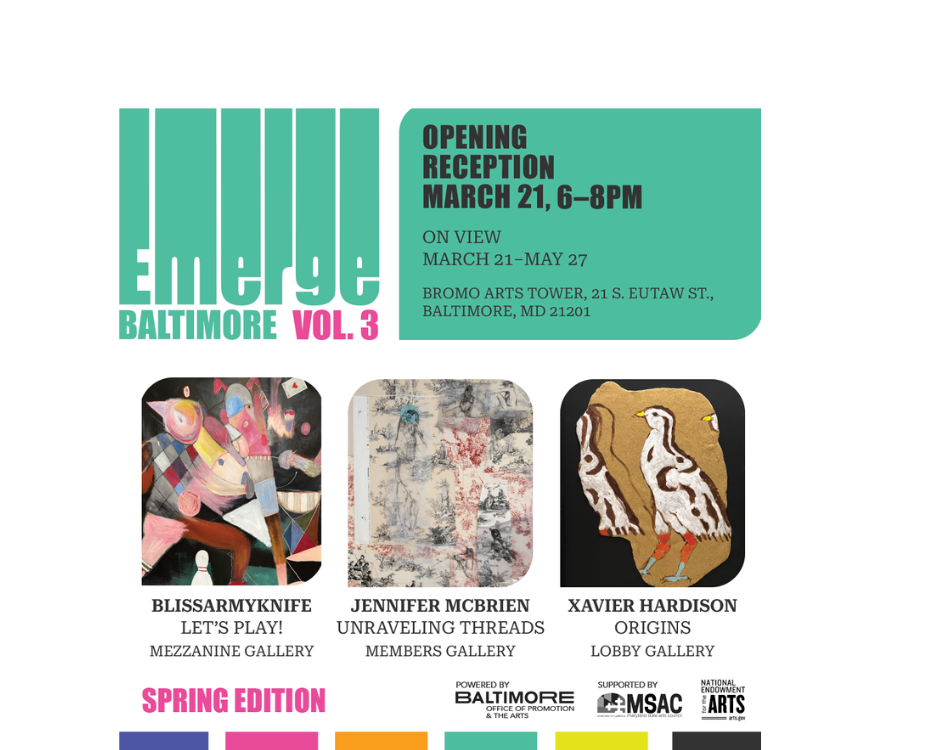 Emerge: Vol. 3, Spring Edition Opening Reception