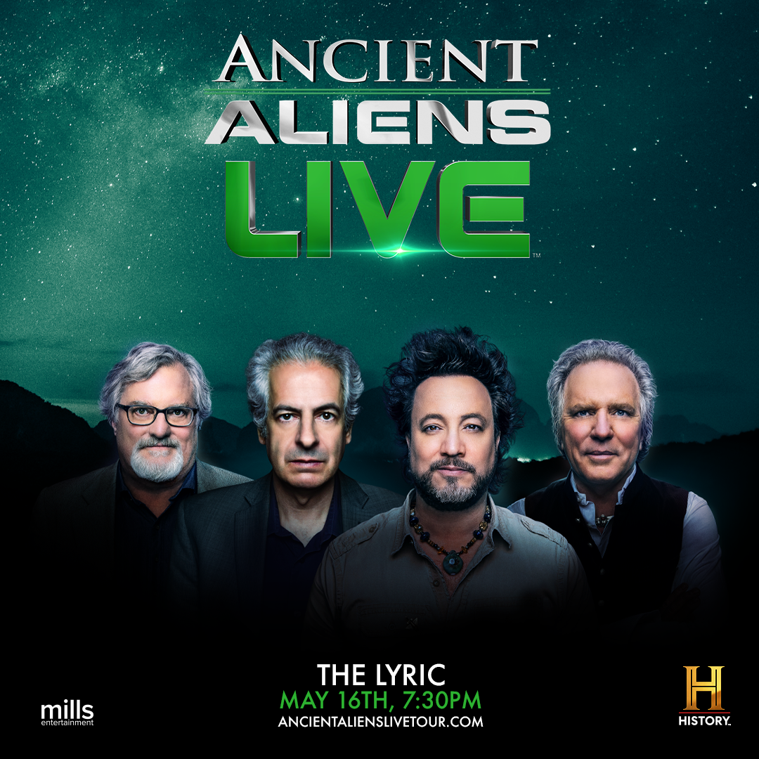 “Ancient Aliens” LIVE on tour!