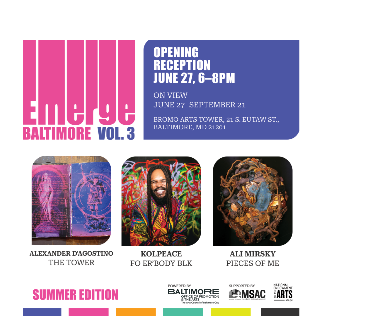 Emerge Baltimore: Vol. 3, Summer Edition